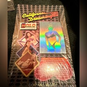 Unopened California dreaming cards